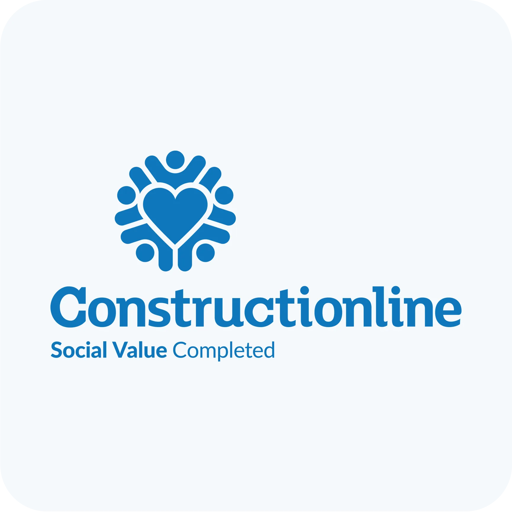 Constructionline Social Value Completed Logo