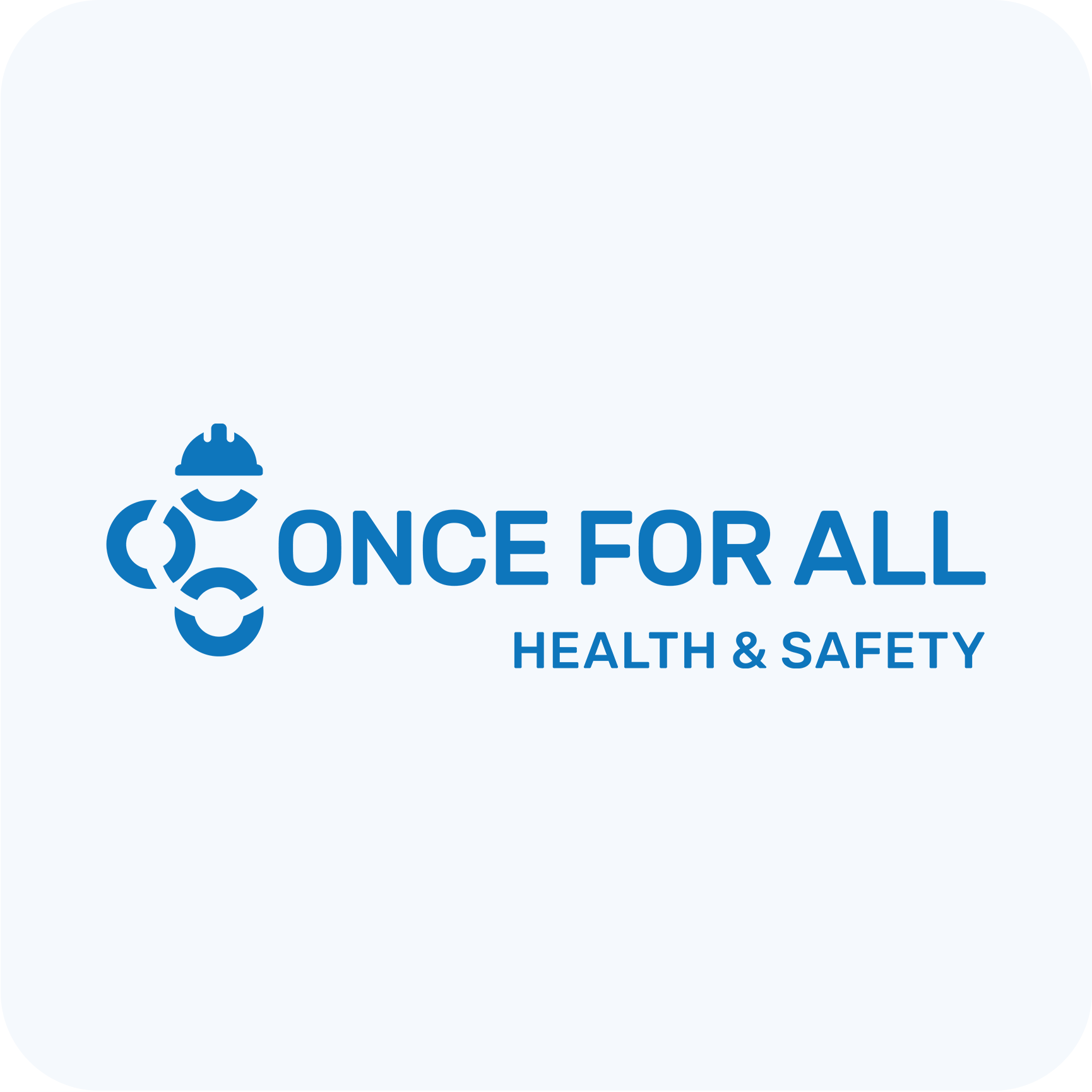 Once For All Health and Safety logo